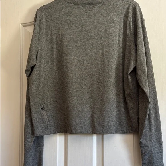 Gray Quarter-Zip Pullover - Picture 4 of 4